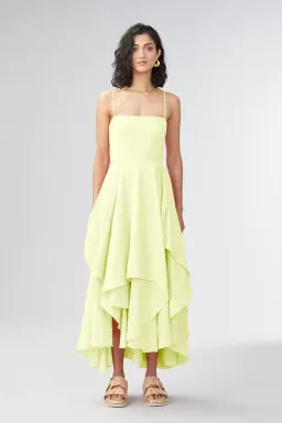 Ginger and Smart Euphoria Dress Citron Size 6 for rent on The Volte - image 1