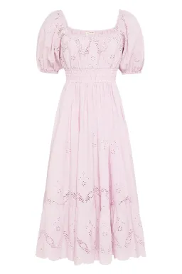 Spell & The Gypsy Capulet Broderie Anglaise Soiree Dress Lilac Size L for rent on The Volte - image 4