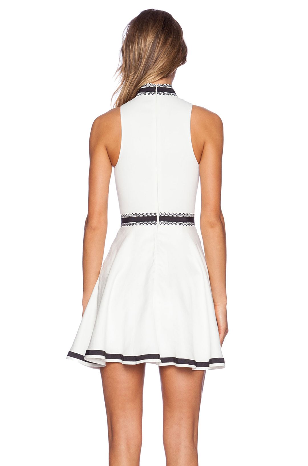 Sass & Bide Imagined Futures Dress White Size 8 for rent on The Volte - main image