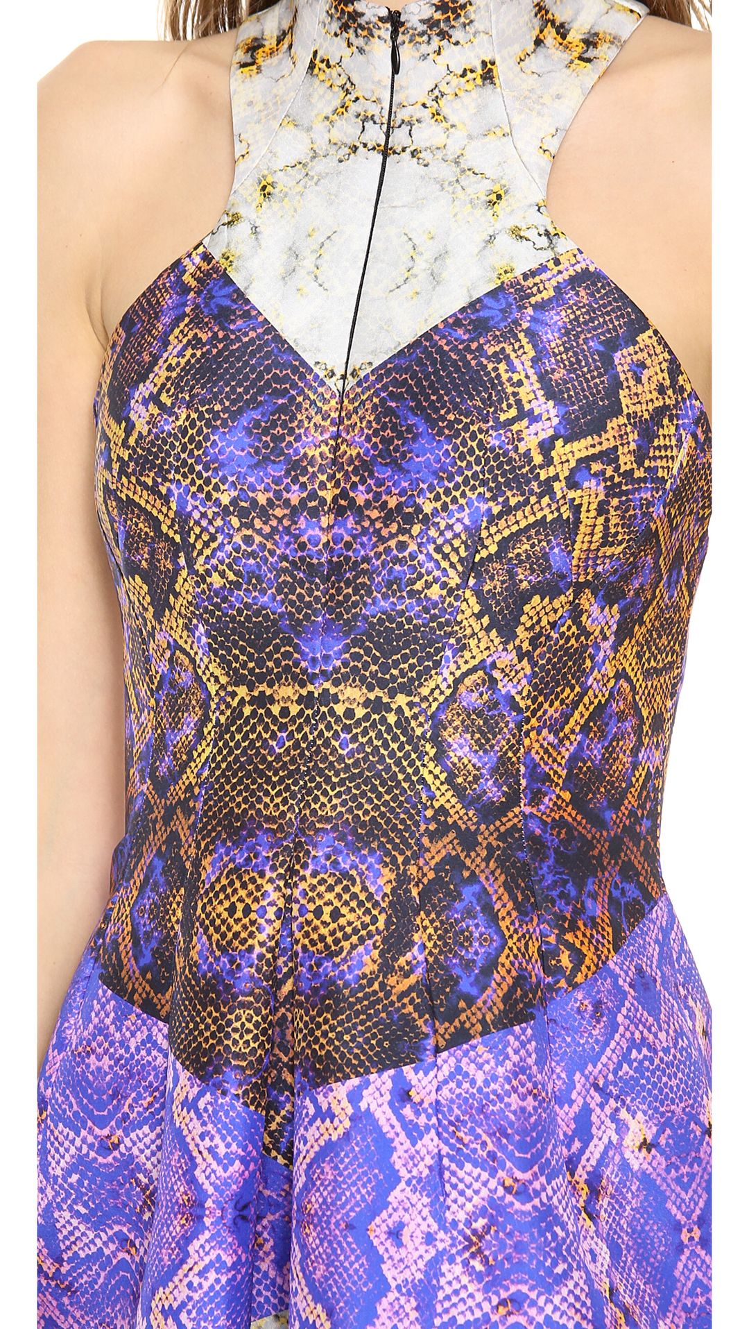 Josh Goot Racer Back Dress Size 6 for rent on The Volte - main image