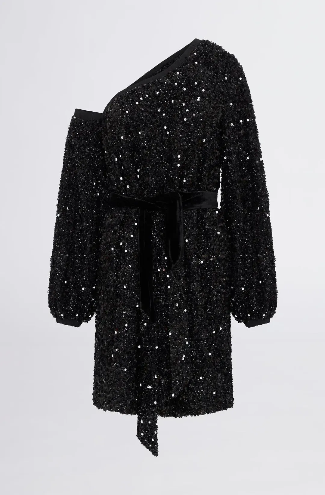 Sheike Empire Sequin Dress Black Size 6 for rent on The Volte - main image