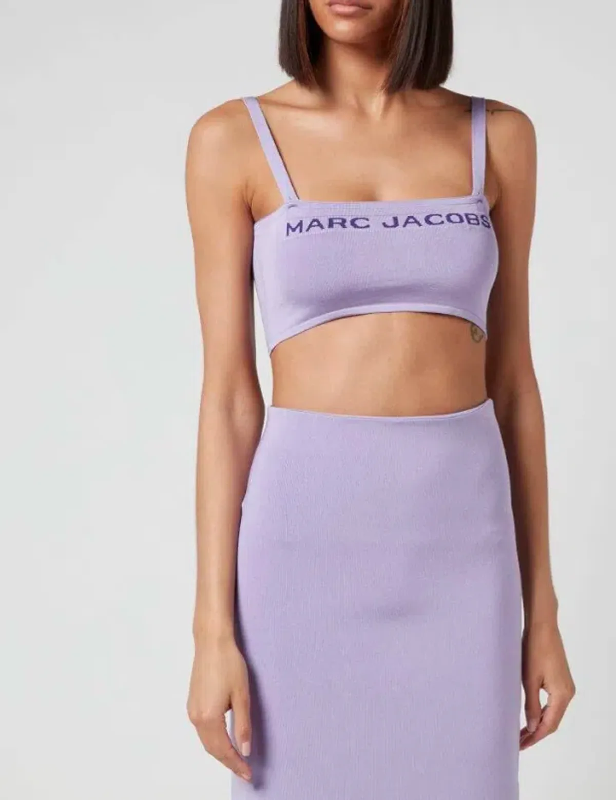 Marc Jacobs The Bandeau Crop Purple Potion Size 8  for rent on The Volte - main image