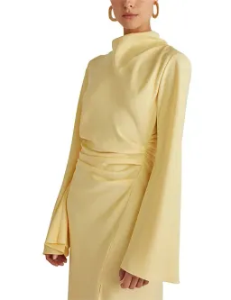 Camilla and Marc Darmascus Dress Yellow Size 12 for rent on The Volte - image 5
