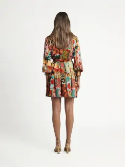 Sheike Wonderland Dress Print Size 6 for rent on The Volte - image 3