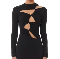 Eliya The Label Cabana Dress Black Size S for rent on The Volte - image 5