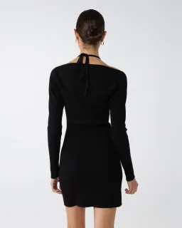 Ronnie Knit Black Dress - LOVER for rent on The Volte - image 5