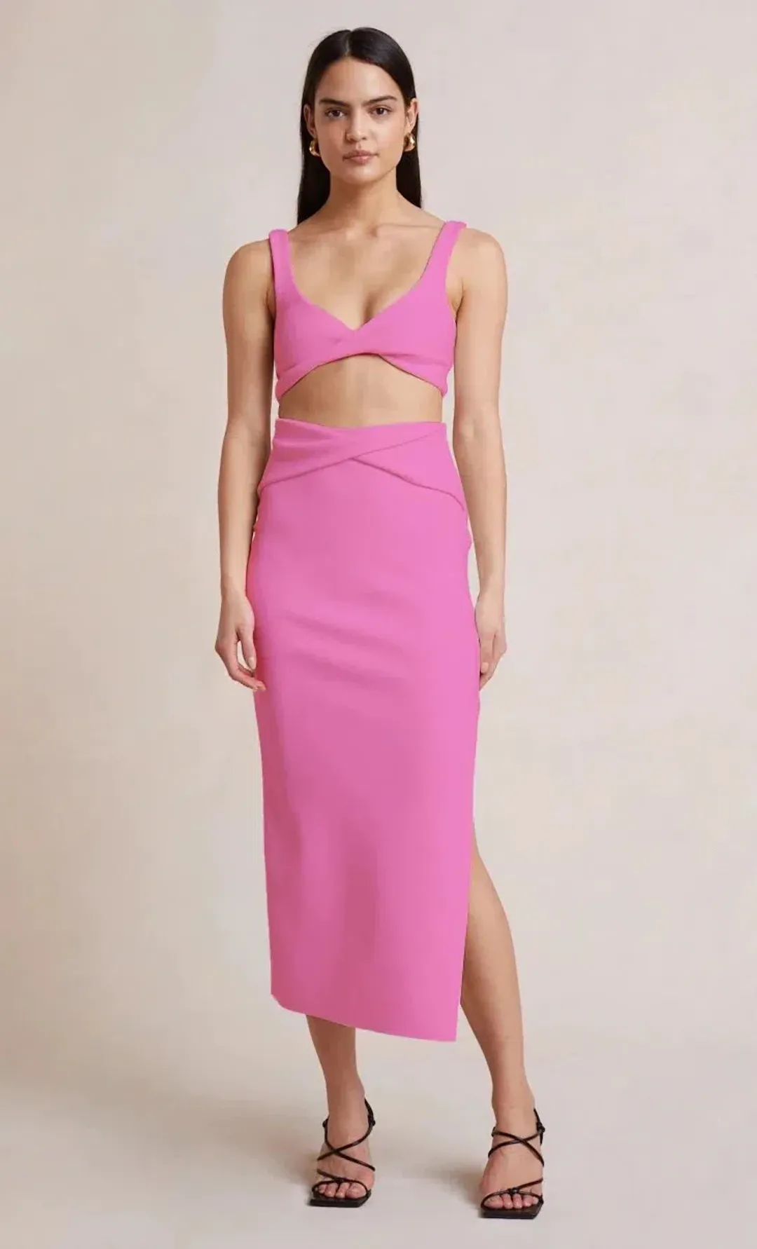 Bec & Bridge Clover Set in Pink Size 8 for rent on The Volte - main image