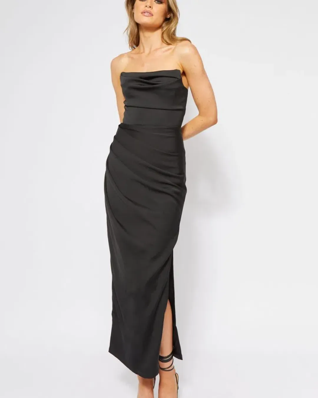 Bianca & Bridgett Evelyn Dress in Black Size 8 for rent on The Volte - main image