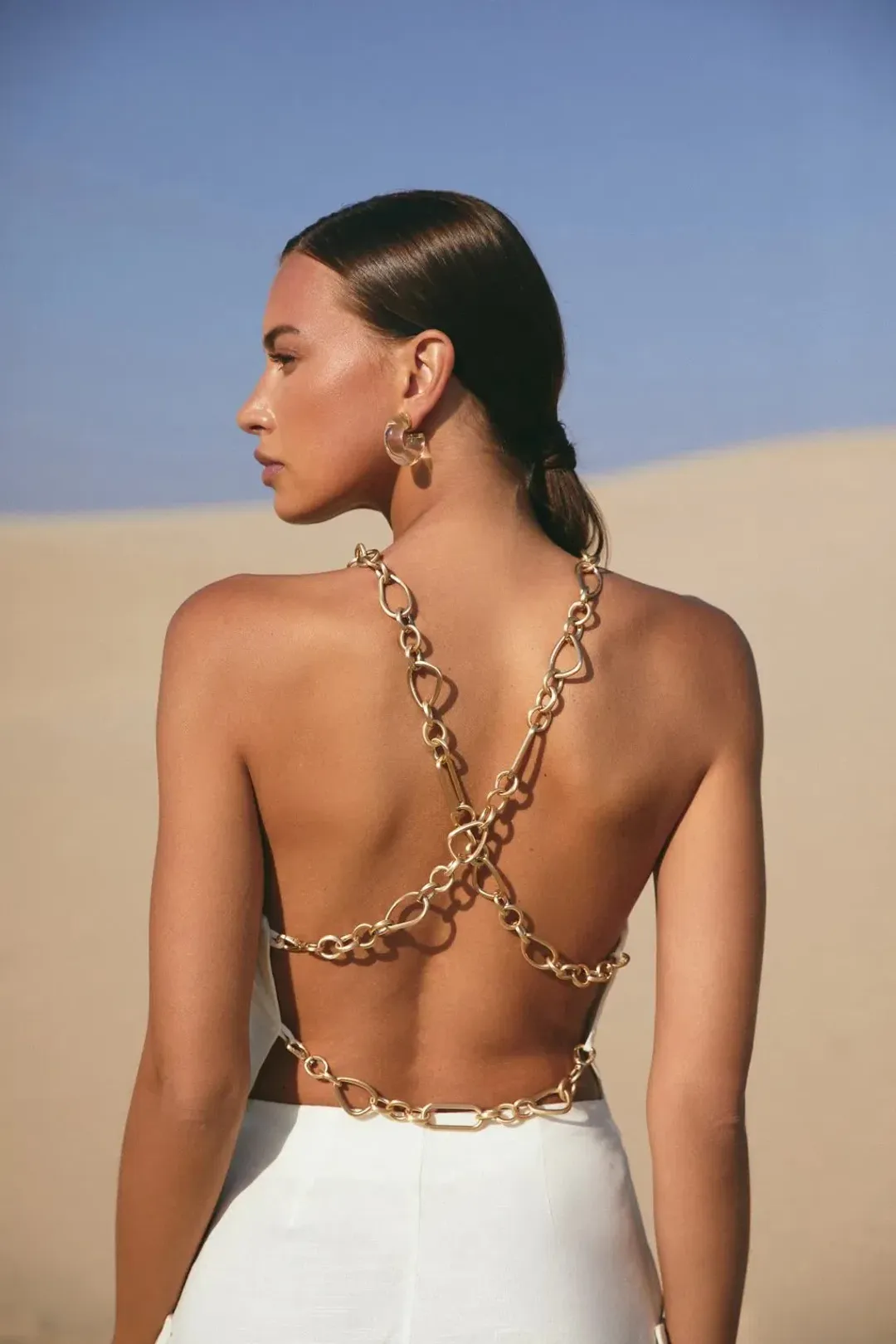 Cult Gaia Joey Top White Size S/ Au 8 for rent on The Volte - main image