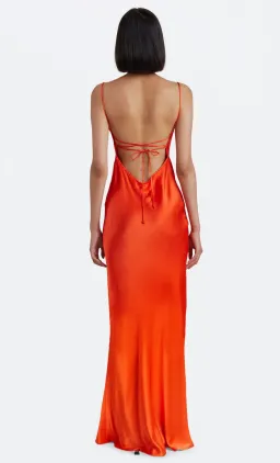 Bec & Bridge Lorelai Tie Maxi Dress Orange Size 8 for rent on The Volte - image 3