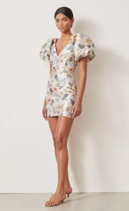 Bec and Bridge Fleurette V Dress Print Size 12 for rent on The Volte - image 2