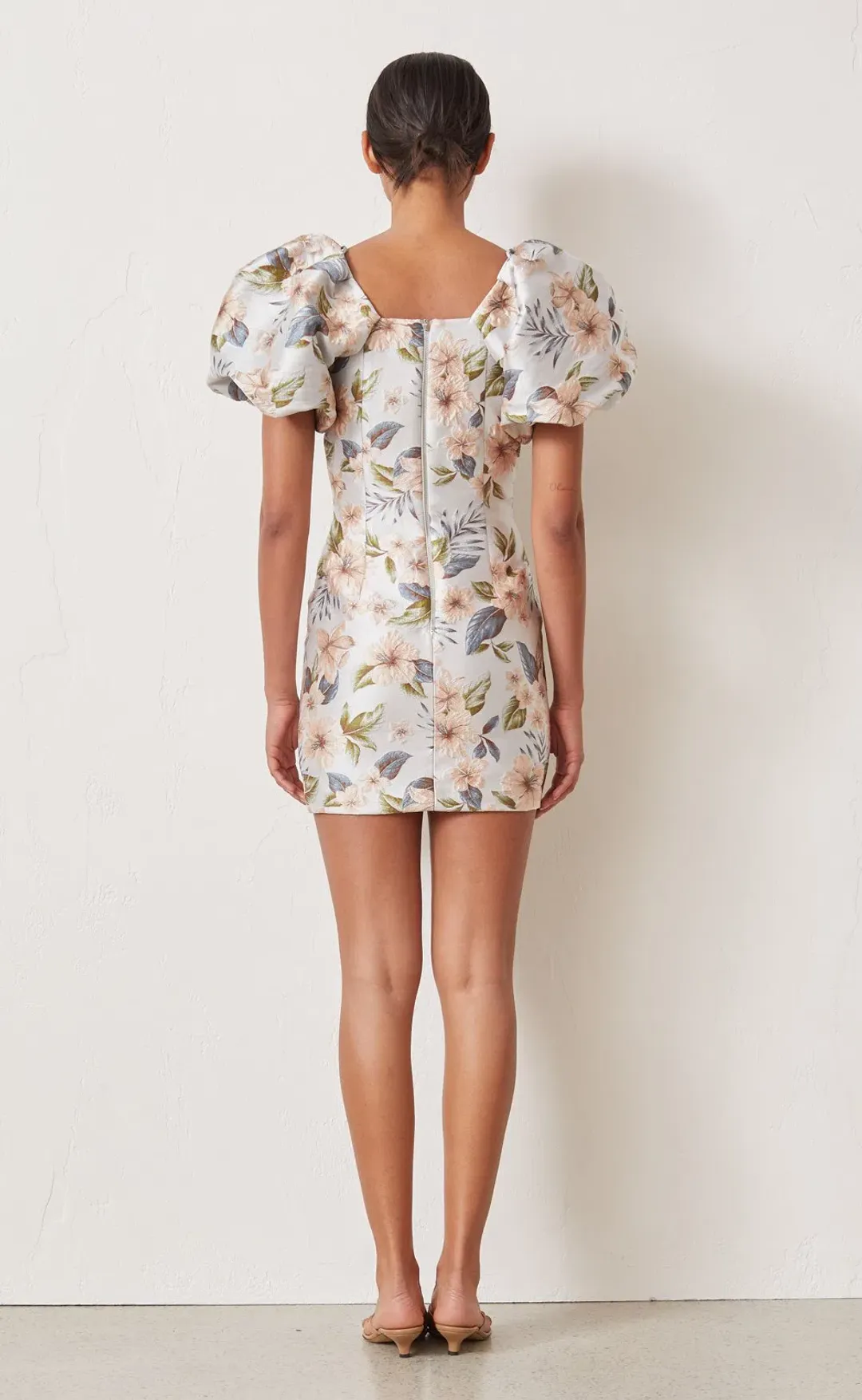 Bec and Bridge Fleurette V Dress Print Size 12 for rent on The Volte - main image