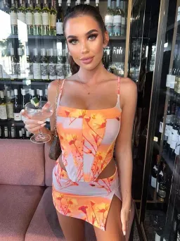 Miaou Venus Corset Print Size Size XS/ Au 6 for rent on The Volte - image 2