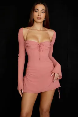 House of CB Baby Mini Dress Pink Size M / Au 10 for rent on The Volte - image 5