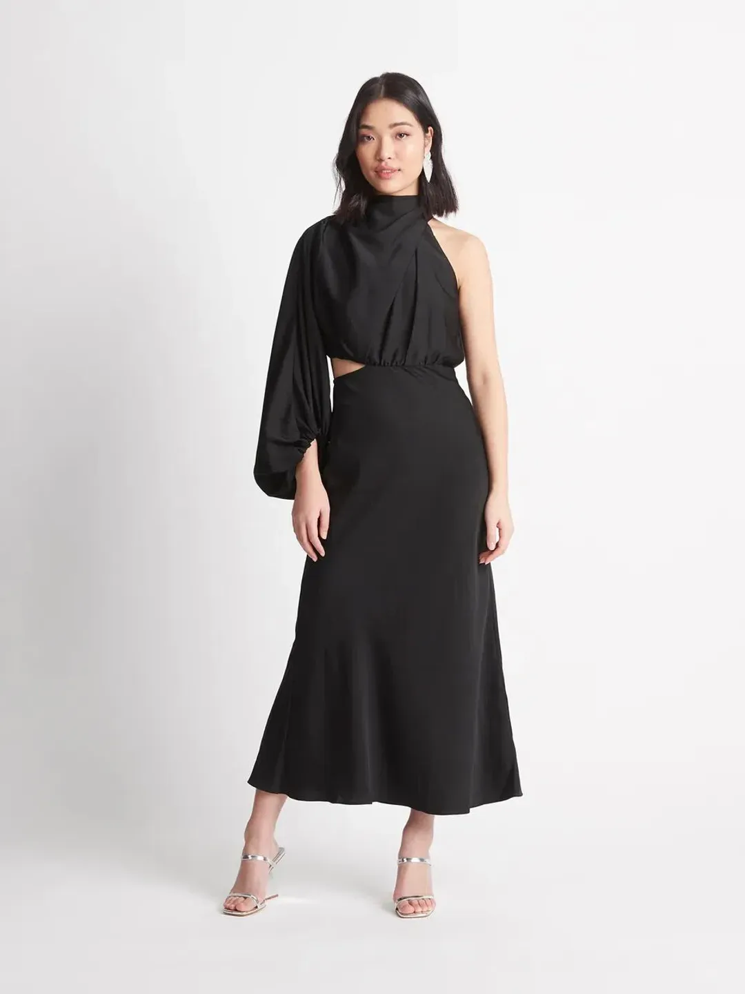Sheike Olivia Maxi Dress Black Size 8 for rent on The Volte - main image