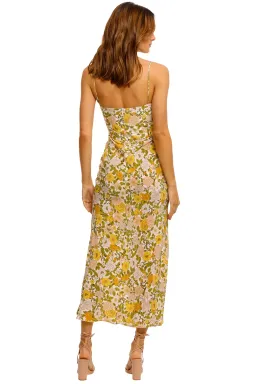Bec & Bridge Brady Midi Dress Print Size 8 for rent on The Volte - image 2