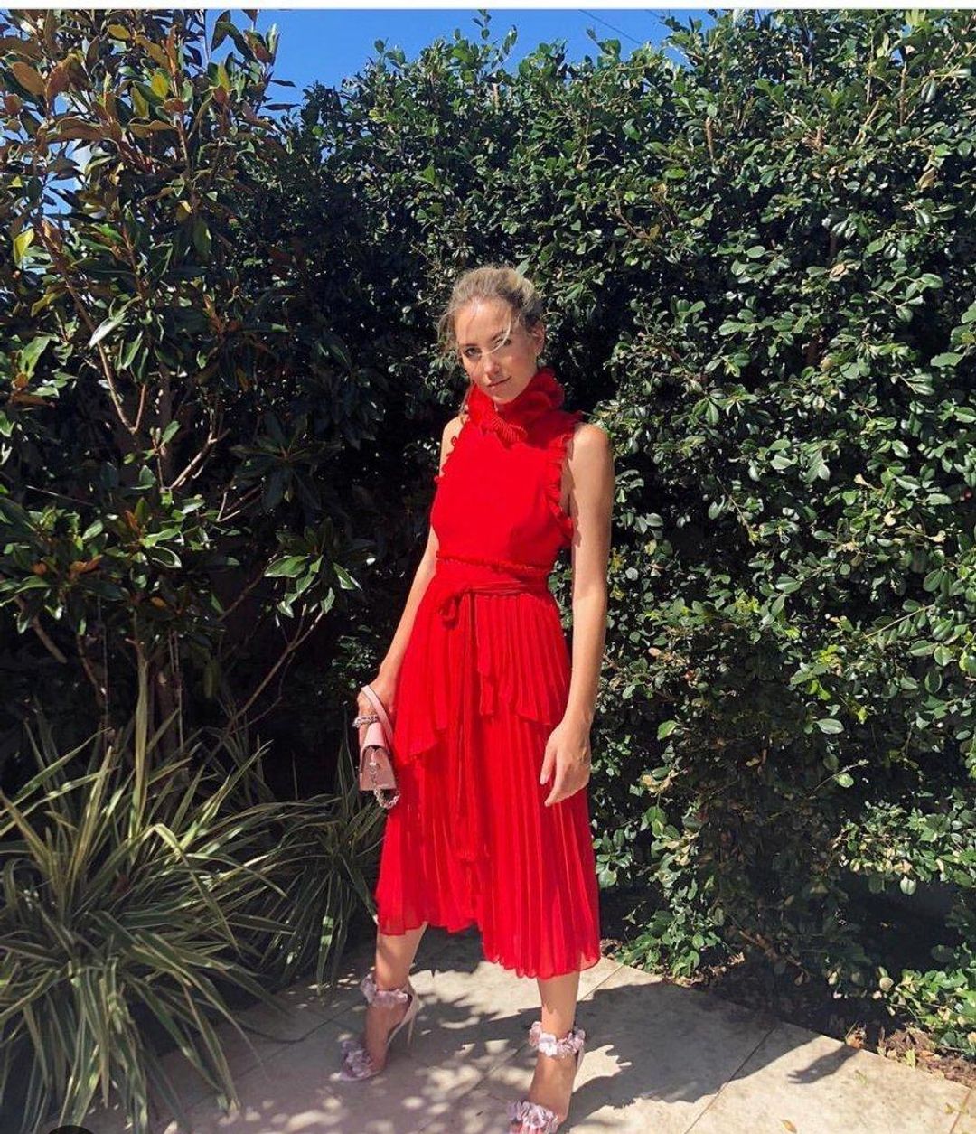 TALULAH JODI DRESS – RED size 10 for rent on The Volte - main image