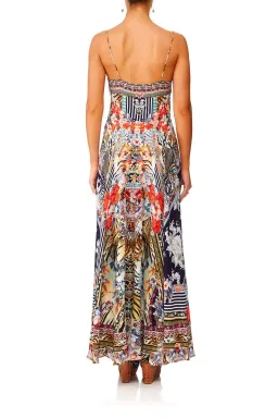 Camilla The Lonely Wild Mini Dress with Long Overlay Print Size 6 for rent on The Volte - image 3