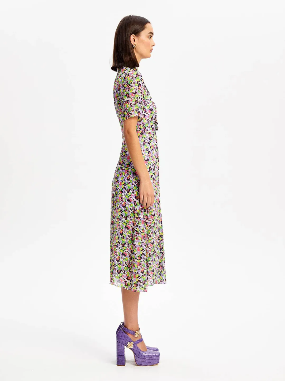 Alice McCall Midnight Sun Midi Dress Multi Size XS / Au 6 for rent on The Volte - main image
