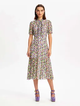Alice McCall Midnight Sun Midi Dress Multi Size XS / Au 6 for rent on The Volte - image 2