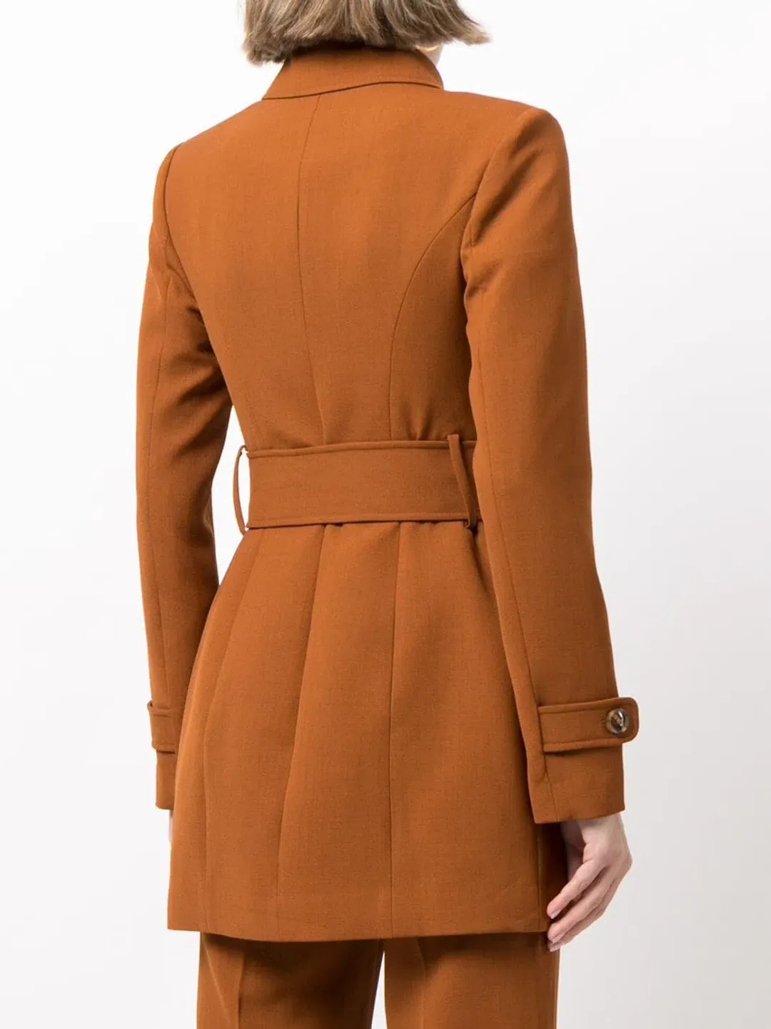 Alice McCall Journey Belted Blazer Dress Brown Size 10  for rent on The Volte - main image
