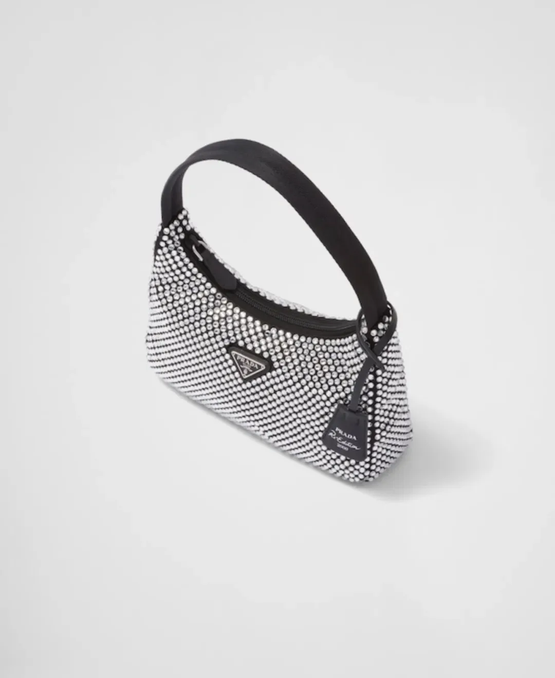 Prada Satin Mini-Bag with Crystals for rent on The Volte - main image