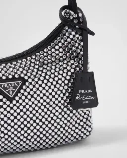 Prada Satin Mini-Bag with Crystals for rent on The Volte - image 8