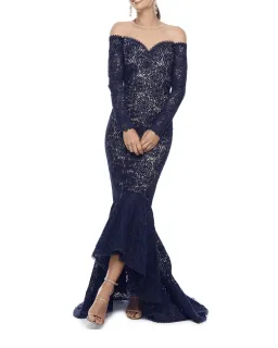 Alamour the Label Margarita Dress in Navy Size XXS/ AU 4 for rent on The Volte - image 1