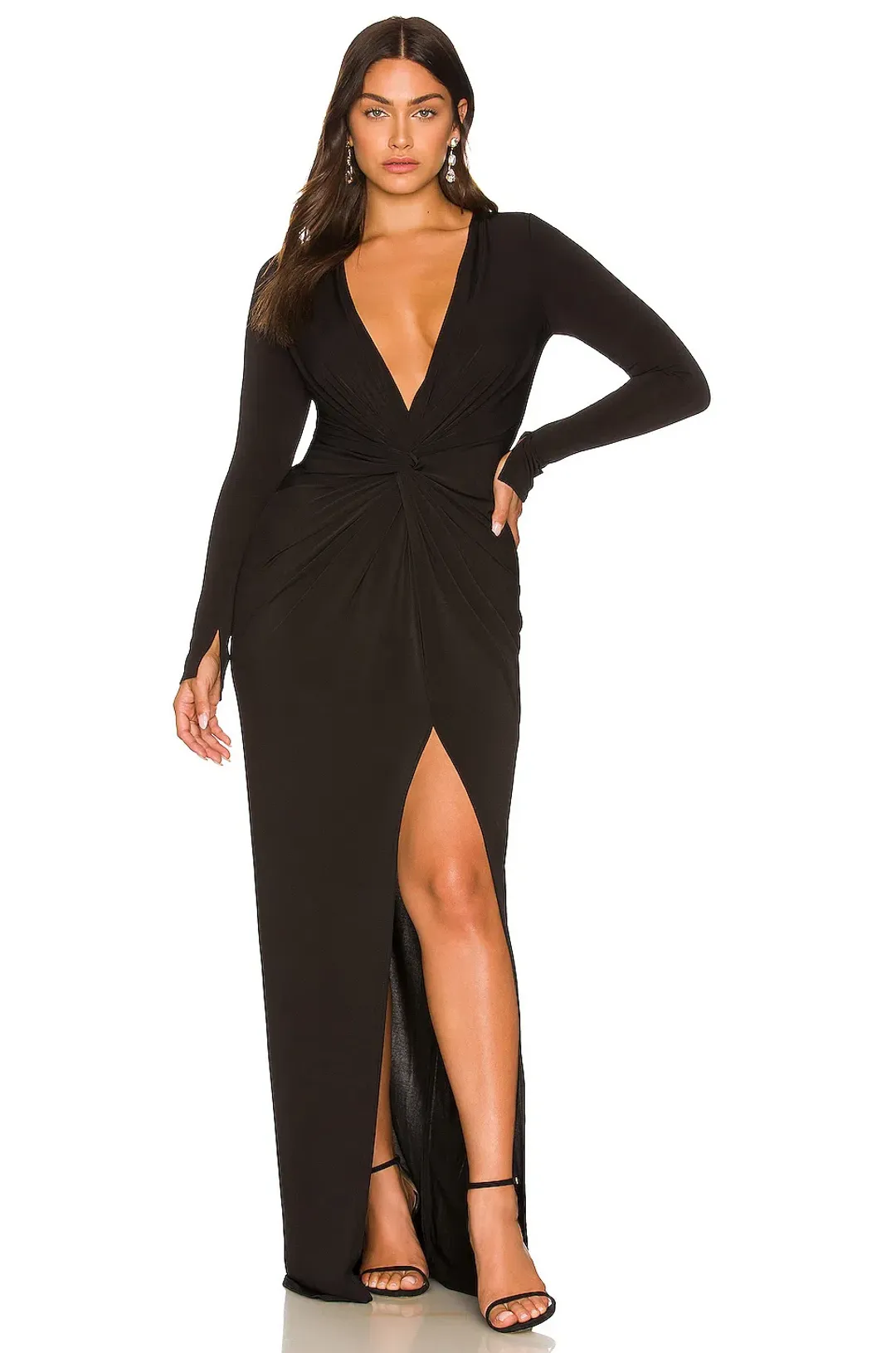 Katie May In A Mood Dress in Black Size L / Au 14 for rent on The Volte - main image