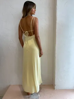 Significant Other Sassari Dress Yellow Size 8 for rent on The Volte - image 3