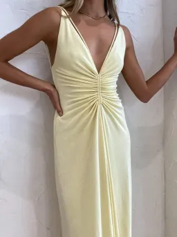 Significant Other Sassari Dress Yellow Size 8 for rent on The Volte - image 2