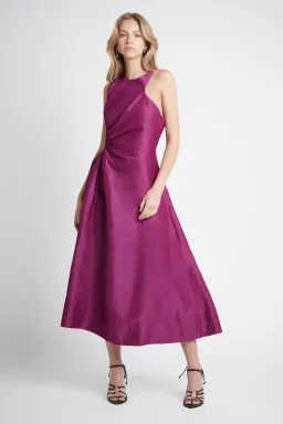 Aje  Chateau Cut Out Dress in Fuchsia Size 8 for rent on The Volte - image 1