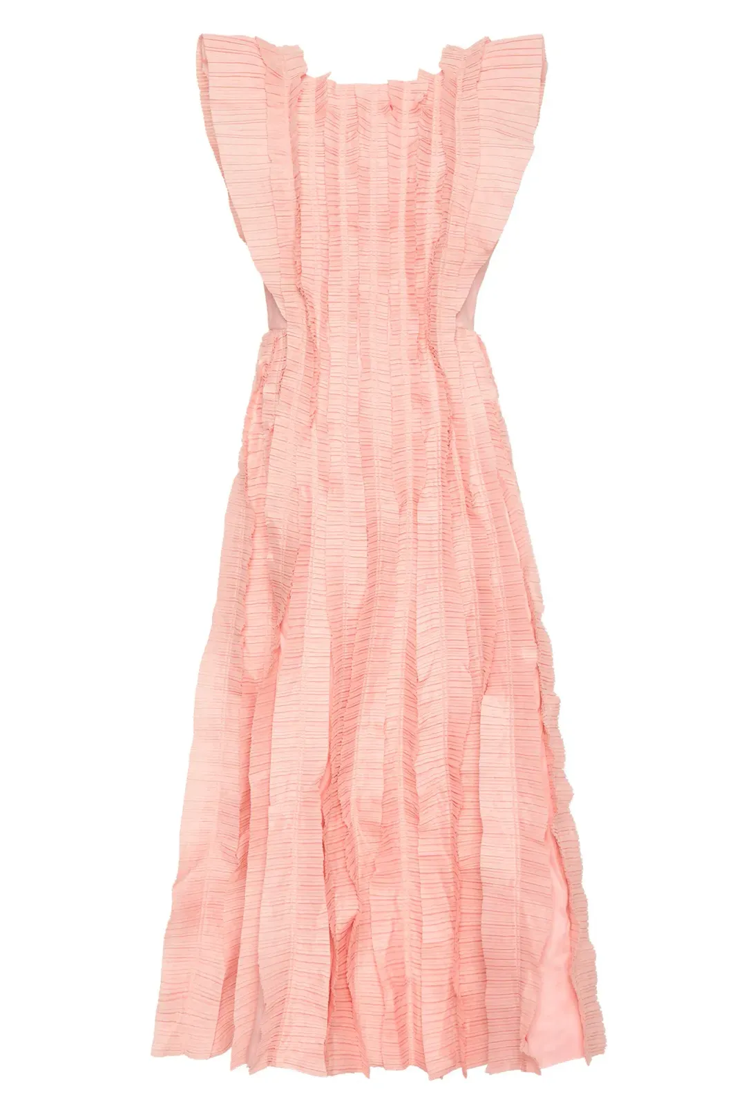 AJE - Hybrid Midi Dress Rose Pink - Size AU 12 for rent on The Volte - main image