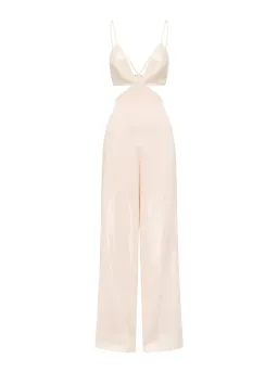 Alice McCall Night Sky Jumpsuit Chai Latte Size 10 for rent on The Volte - image 6