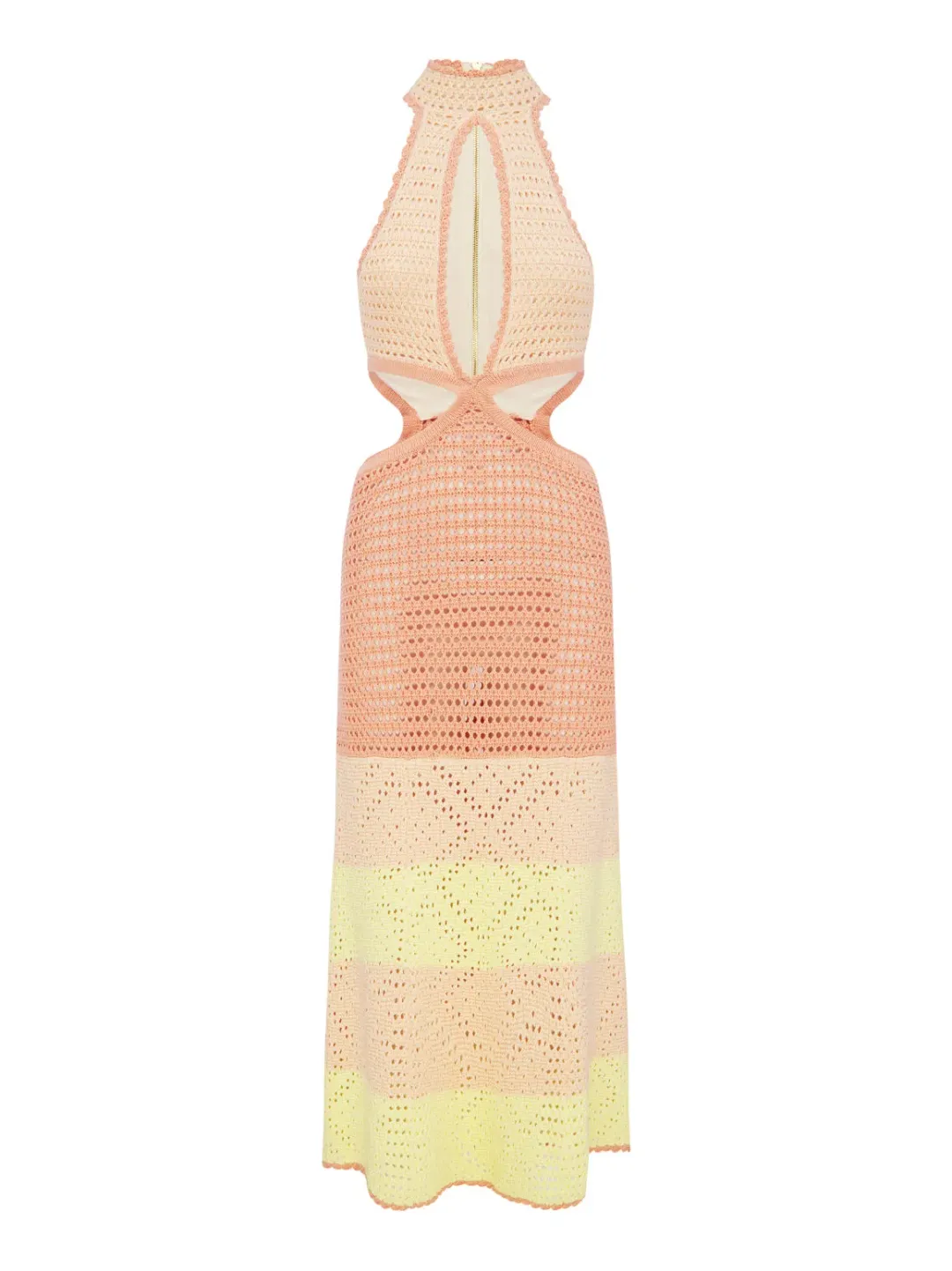 Alice McCall Salty Kisses Midi Dress Tea Rose Pink Size 14 / XL for rent on The Volte - main image