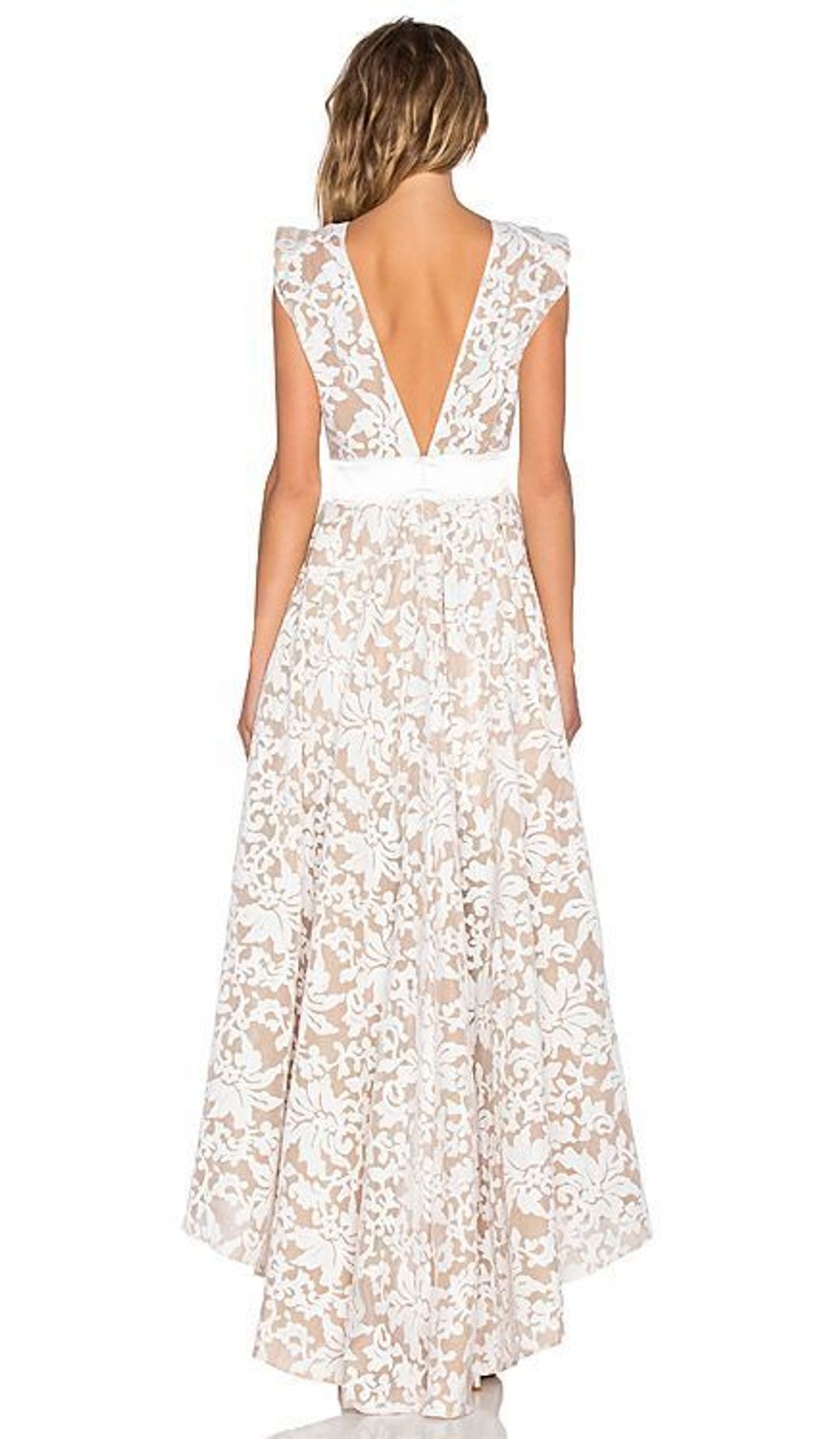 Bronx & Banco Bohem Nude Print Dress Nude Size 10 for rent on The Volte - main image