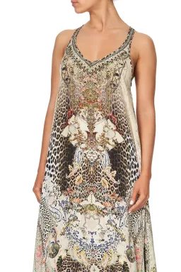 Camilla V Neck Racerback Dress Forever Forever Print Size XS/Au 8 for rent on The Volte - image 5