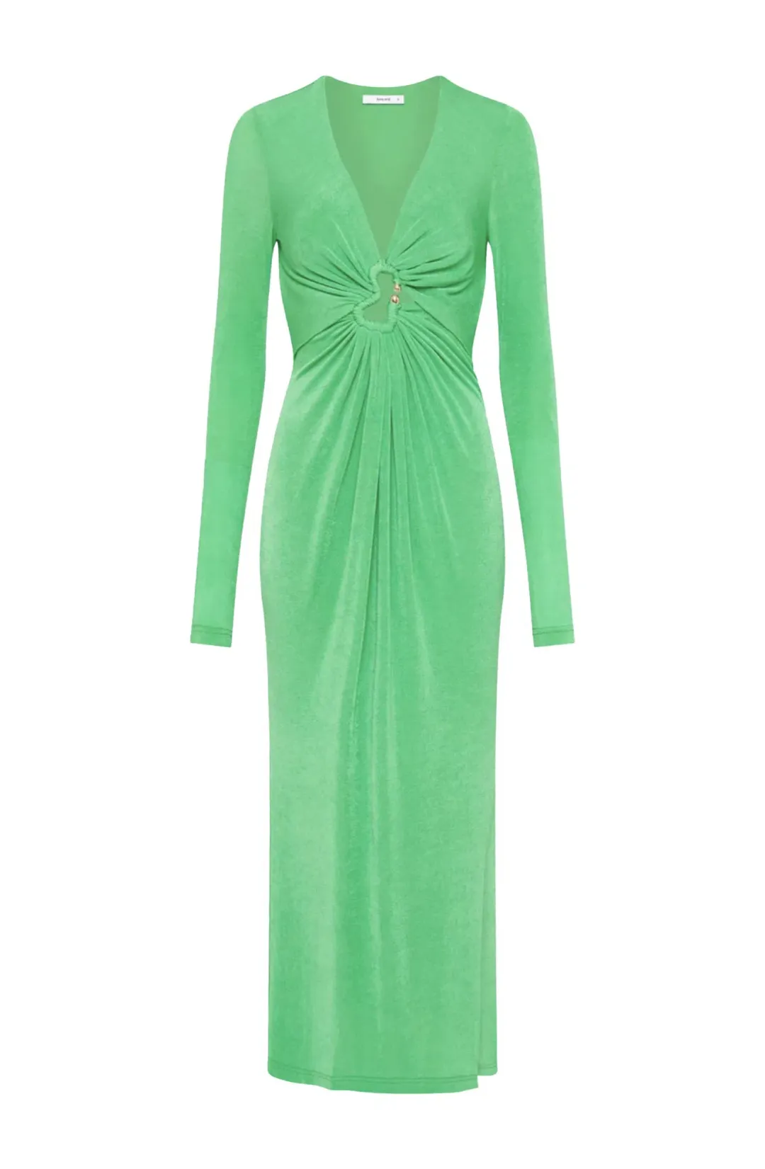 Sheike Free Spirit Midi Dress in Emerald Green Size 8 for rent on The Volte - main image
