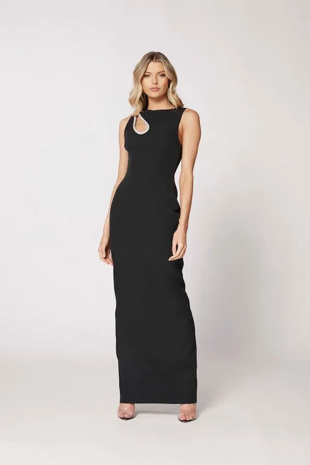 Bianca & Bridgett Valencia Dress Black Size 8 for rent on The Volte - main image