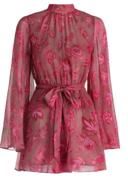 Zimmermann Karmic Flare Sleeve Playsuit Paisley Chintz Size 0 / Au 8 for rent on The Volte - image 6