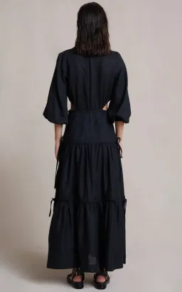 Bec & Bridge Arlington Maxi Dress Black Size 10 for rent on The Volte - image 2