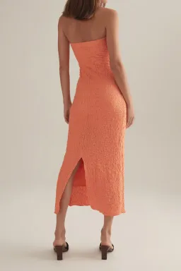 Ownley Petra Dress in Aperol Spritz Size 12 / L for rent on The Volte - image 2