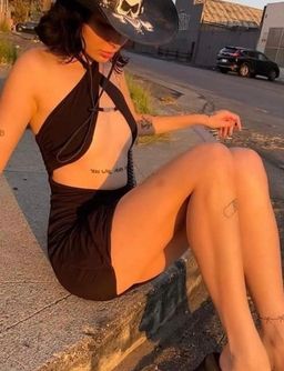 I. AM. GIA Cosma Mini Dress Black Size XS / AU 6 for rent on The Volte - image 3