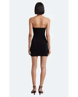 Bec & Bridge Karina Strapless Split Mini Dress Black Size S / AU 8 for rent on The Volte - image 3