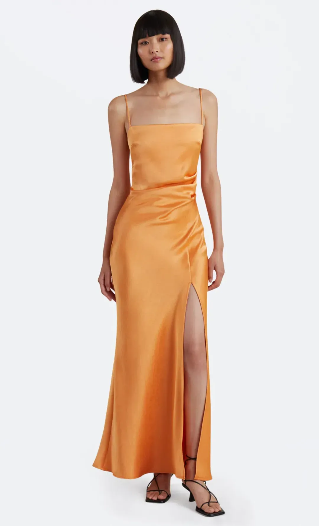 Bec and Bridge Nadia Maxi Dress Gold Size 10 for rent on The Volte - main image