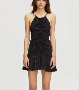 Alice McCall Oscar Mini Dress Black Size 10 for rent on The Volte - image 1