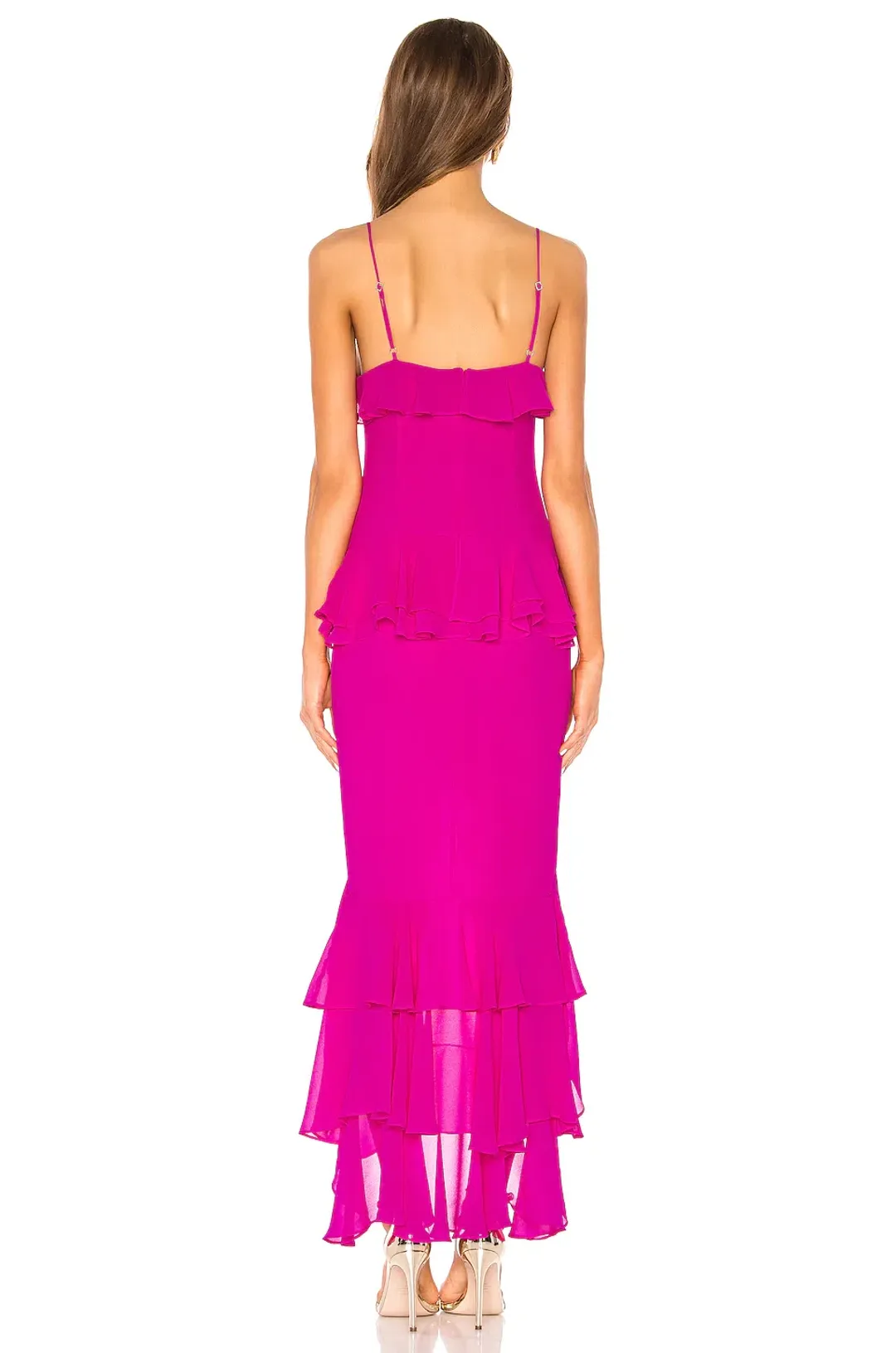 Melissa Gown in Magenta Size 10 for rent on The Volte - main image