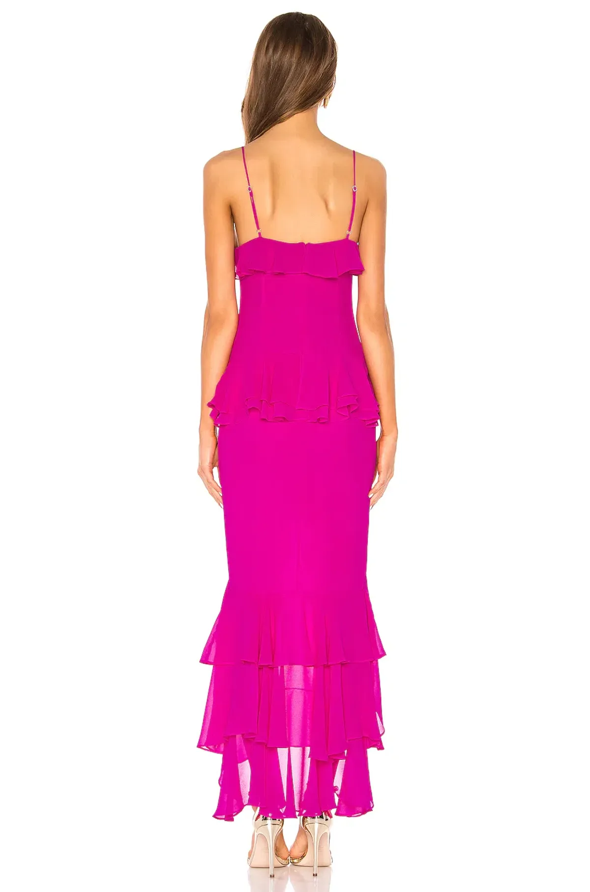 Melissa Gown in Magenta Size 10 for rent on The Volte - main image