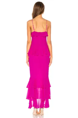 Melissa Gown in Magenta Size 10 for rent on The Volte - image 1