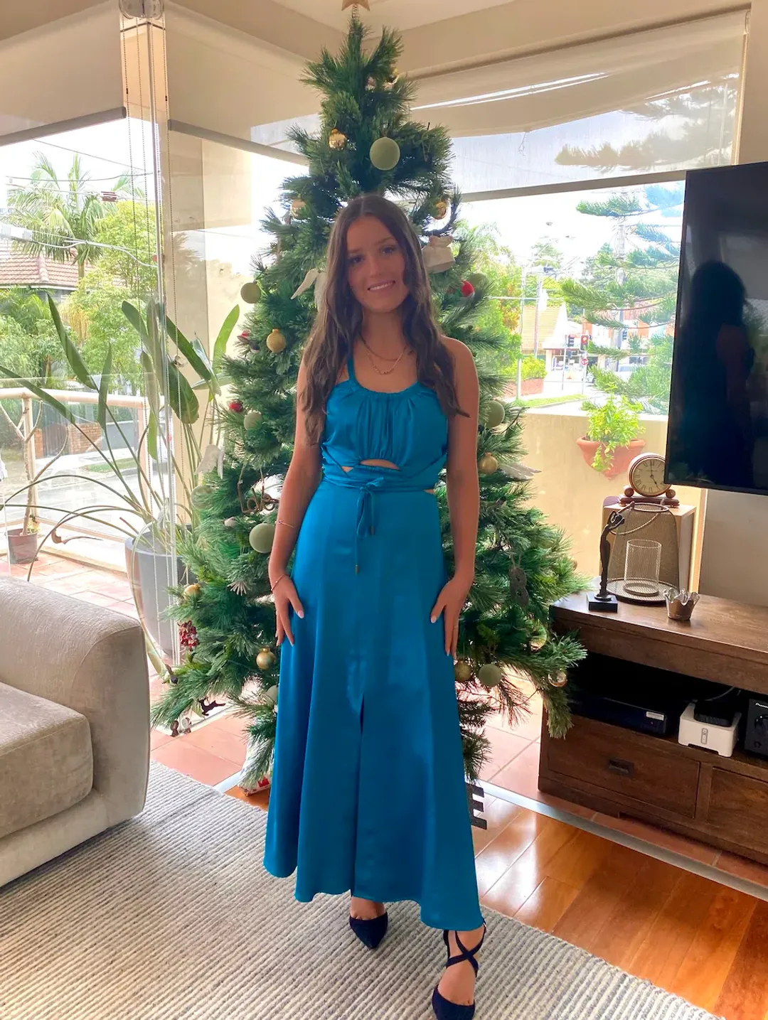 Sass & Bide Every You Dress Green Size 6  for rent on The Volte - main image